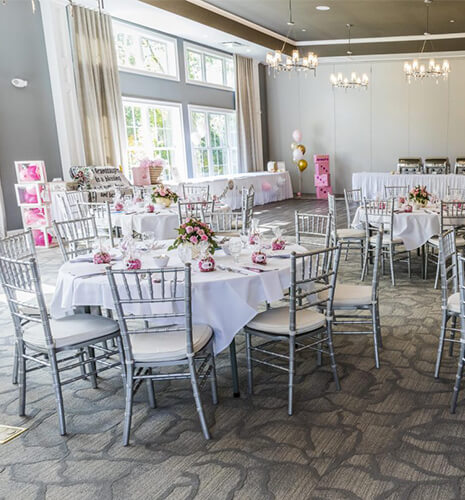 baby shower dining room