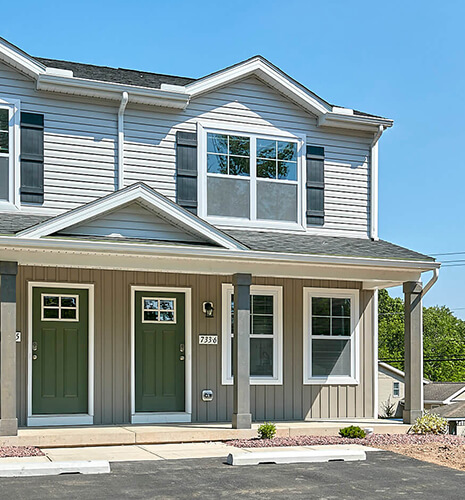 condo front exterior