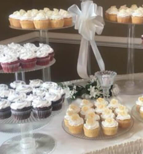 dessert table