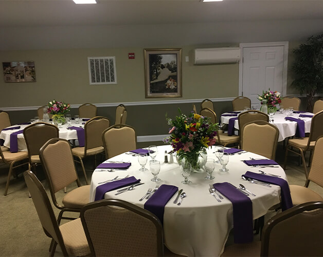 epernay event room tables